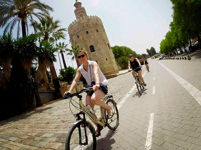 maneras de visitar sevilla en bicicleta