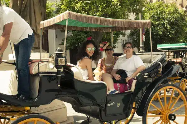 coche caballo despedida de soltera maestranza