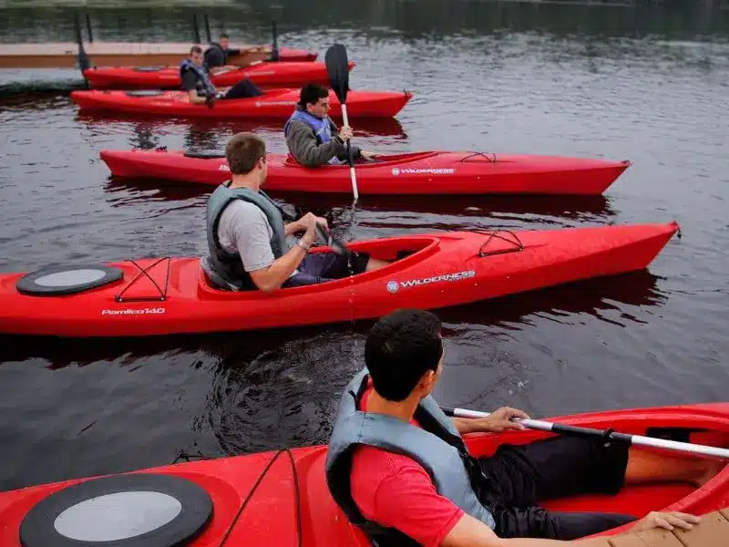 Kayak para despedida de soltero sevilla